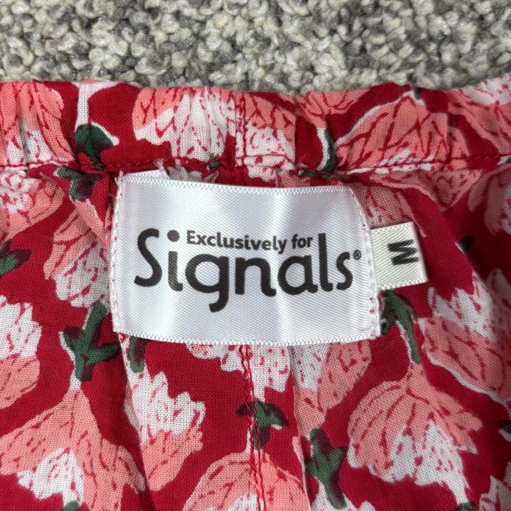 Exclusively for Signals Batik Print Floral Shorts Size M - Picture 4 of 6